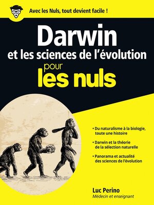 cover image of Darwin et les sciences de l'évolution pour les Nuls, grand format